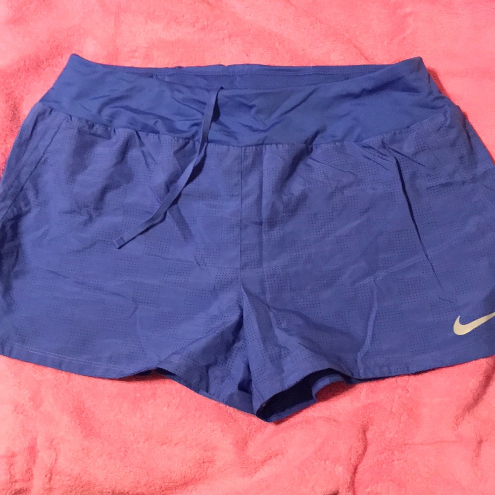 Nike Dri Fit running shorts. Size Large.